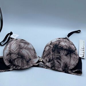 NWT Nicole Miller literally lift 36C padded underwire bra
